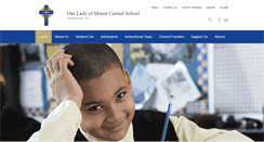 Desktop Screenshot of mtcarmelschoolmiddletown.org